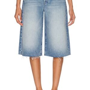 MOTHER Blue Denim Women's Shorts